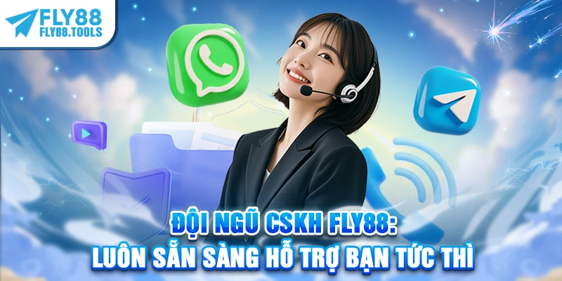 Đội ngũ CSKH FLY88: Luôn sẵn sàng hỗ trợ bạn tức thì