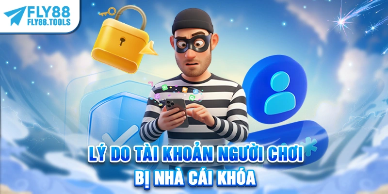 Lý do tài khoản người chơi bị nhà cái khóa