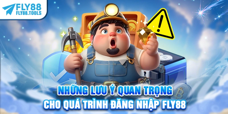 Những lưu ý quan trọng cho quá trình đăng nhập FLY88