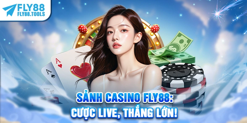 Sảnh Casino Fly88: Cược live, thắng lớn!